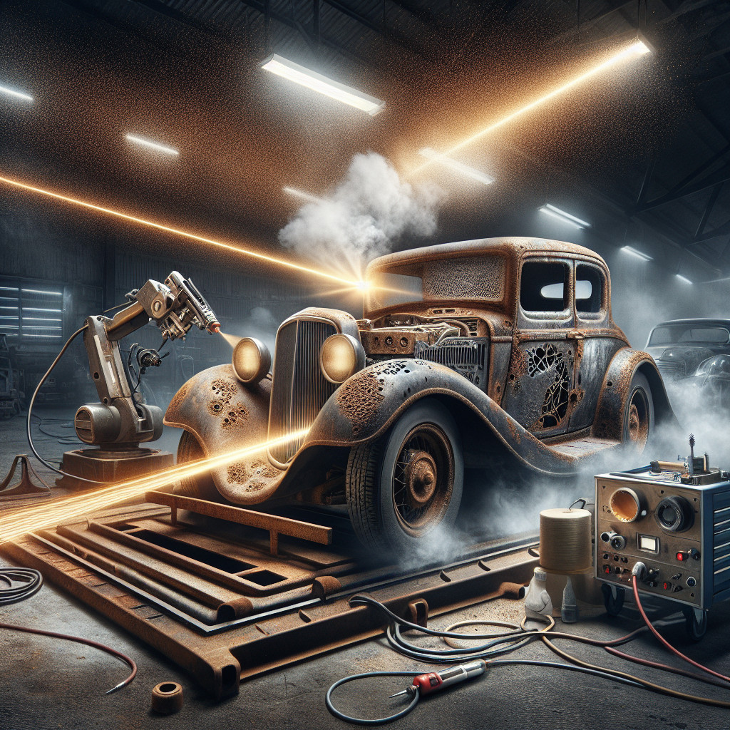 Die Rolle der Laserrestaurierung von Oldtimern bei der Erhaltung der Fahrzeuggeschichte
