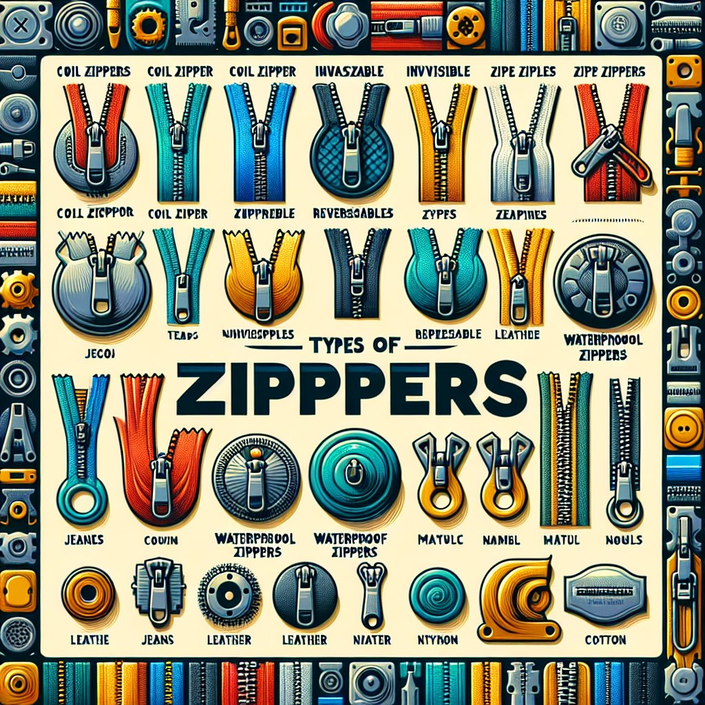 Zipper types