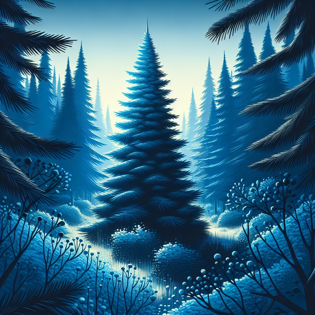 Was ist Blau Fichte?
