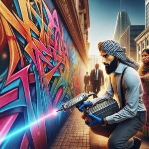 Czy czyszczenie laserem graffiti w Wałbrzychu jest skuteczne?