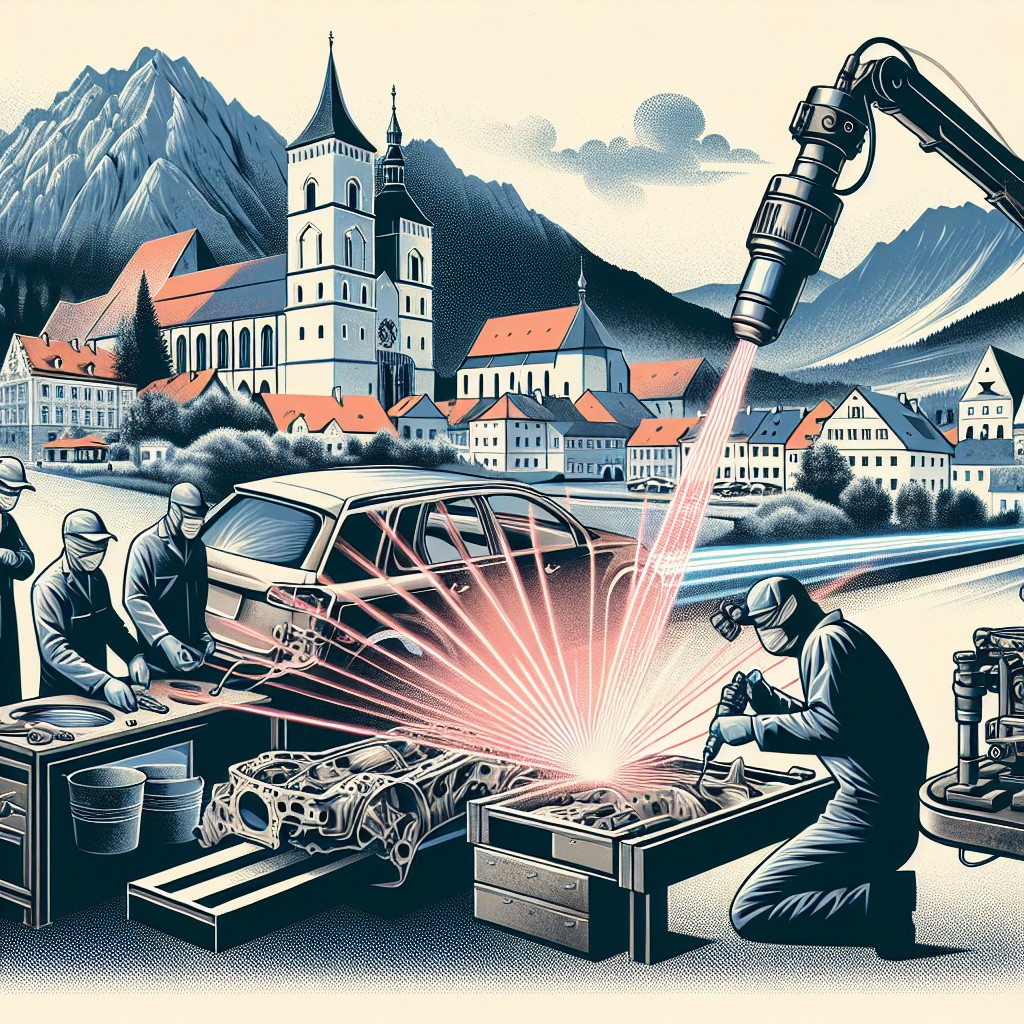 Laserowe usuwanie powłok lakierniczychWałbrzych
