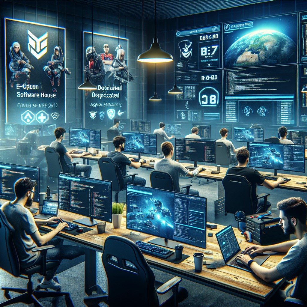 Wpływ software house na tworzenie aplikacji dla branży e-sportowej.