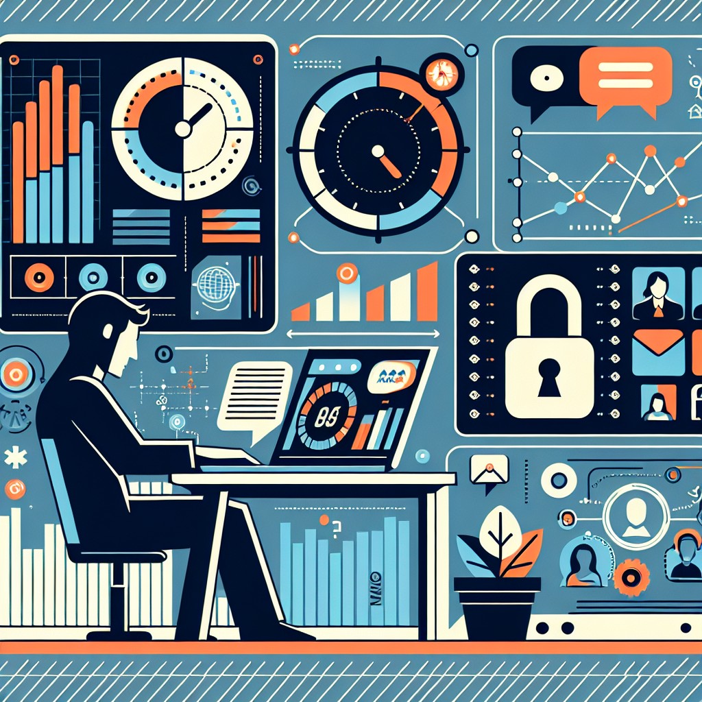Remote work monitoring software