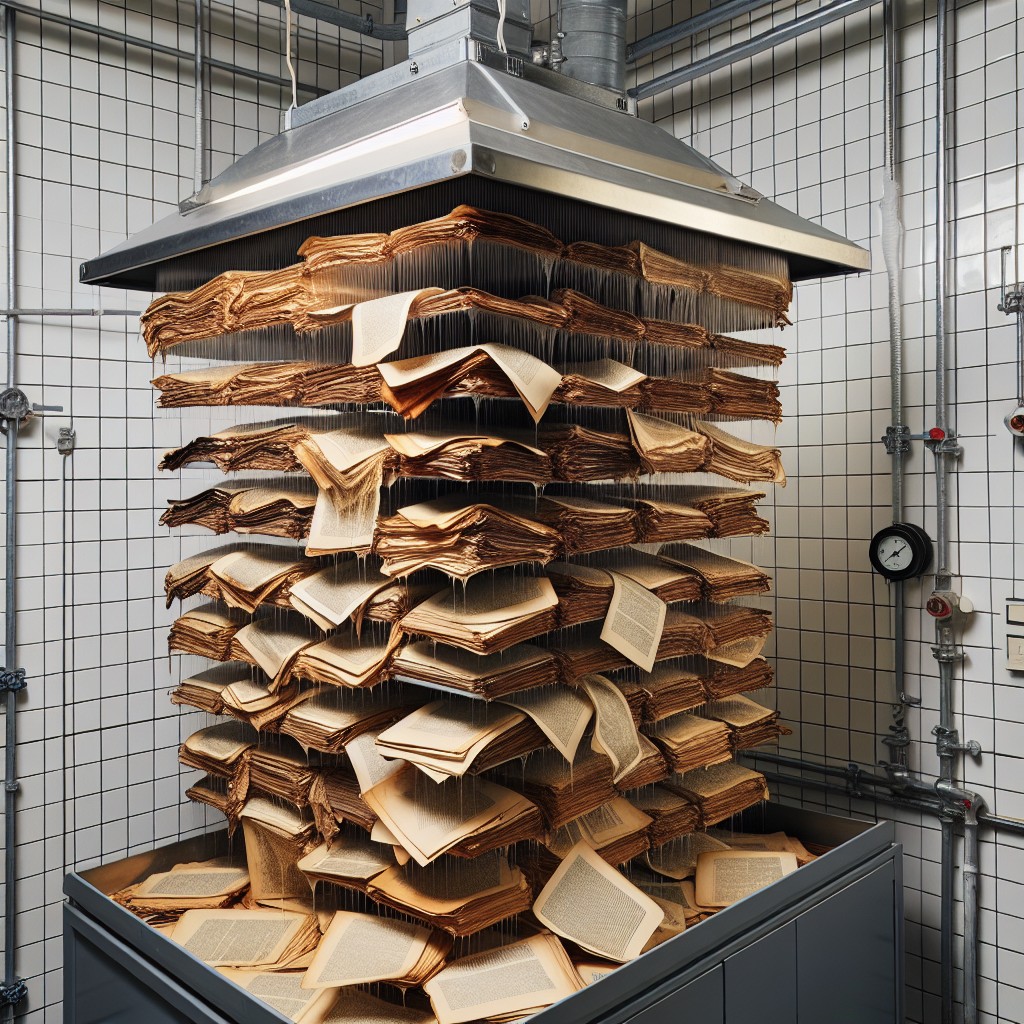 Czy osuszanie dokumentacji jest konieczne w przypadku zalania?