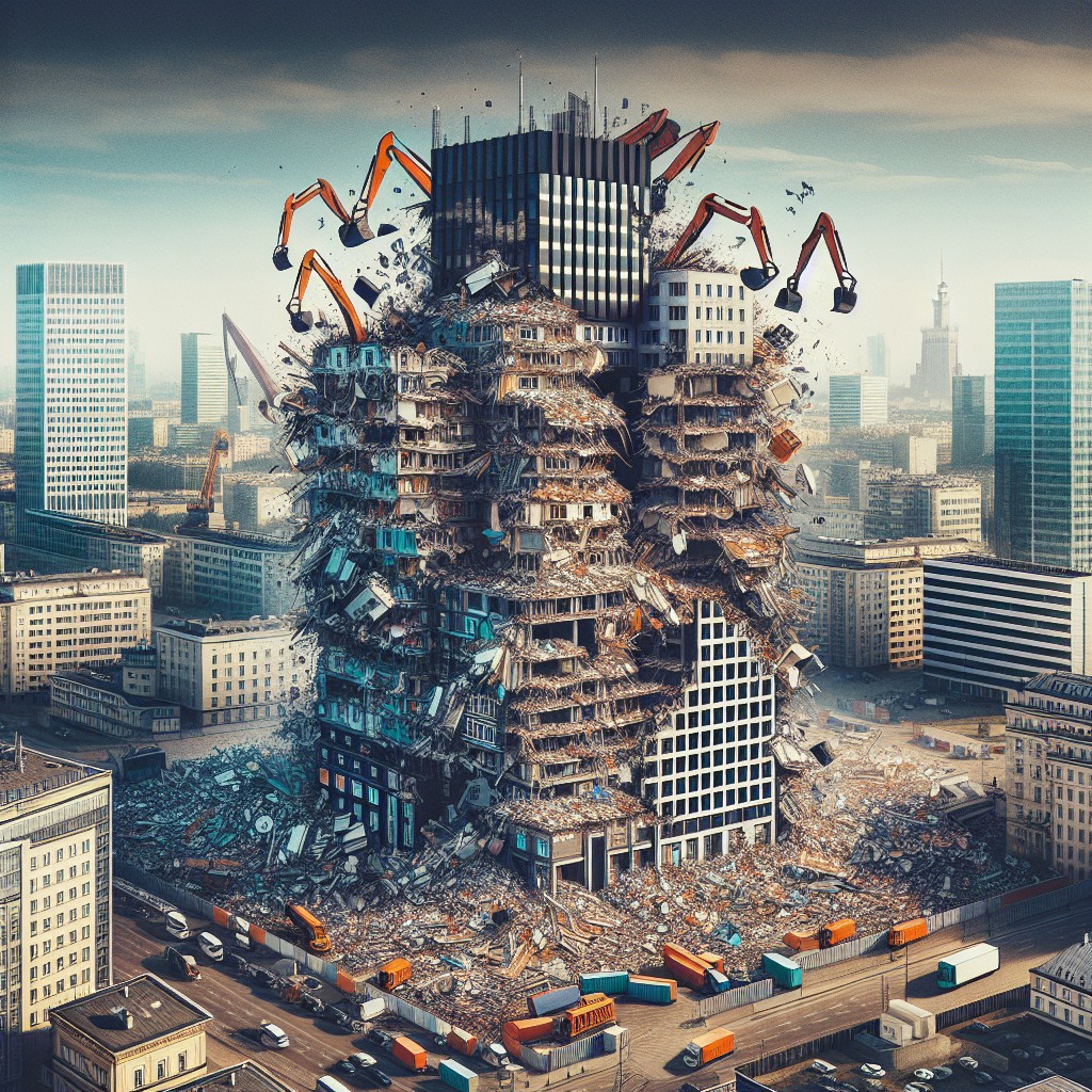 Czy w Warszawie istnieją firmy specjalizujące się w rozbiórkach budynków?